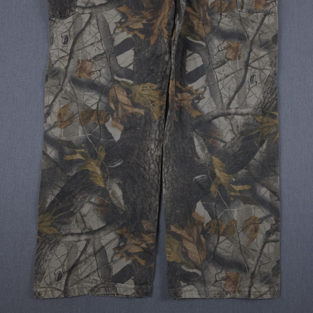 Carhartt Camo Carpenter Pants Mens 38x32 (Fits 35x31) Realtree Hardwoods B158 CM - Picture 11 of 14